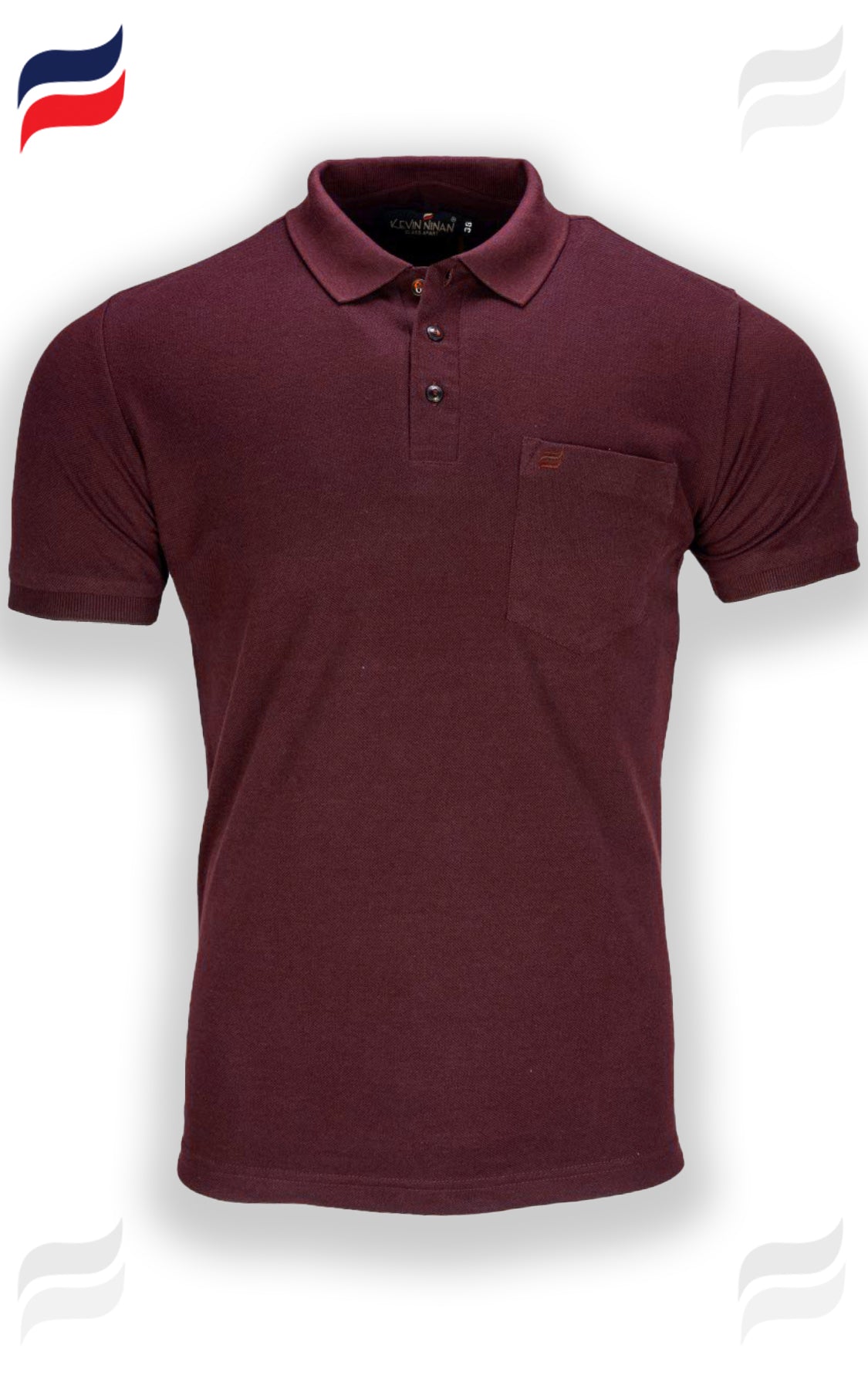 Maroon Polo T-shirt
