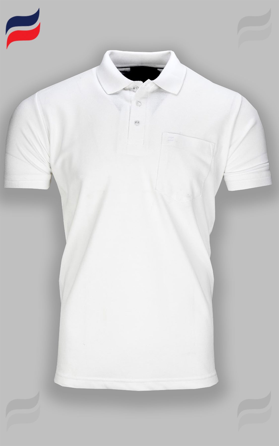White Polo T-shirt
