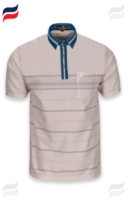 Kevin Ninan Pre-Washed Polo Shirt