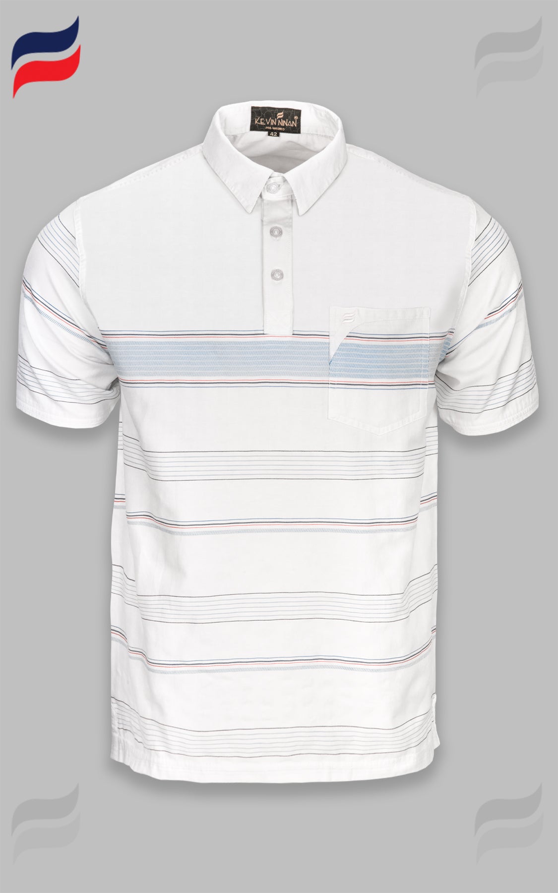 Kevin Ninan Pre-Washed Polo Shirt