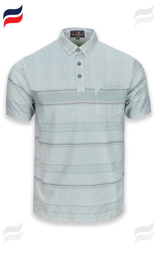 Kevin Ninan Pre-Washed Polo Shirt