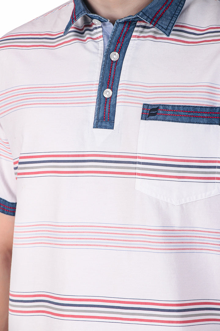 Kevin Ninan Pre-Washed Polo Shirt