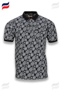 Printed-Cotton Polo