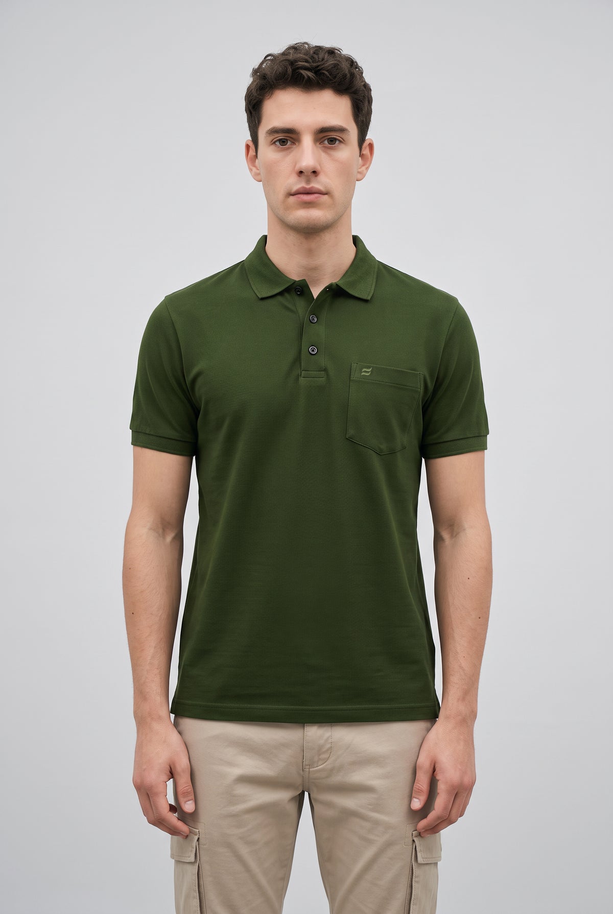 Olive Polo T-shirt