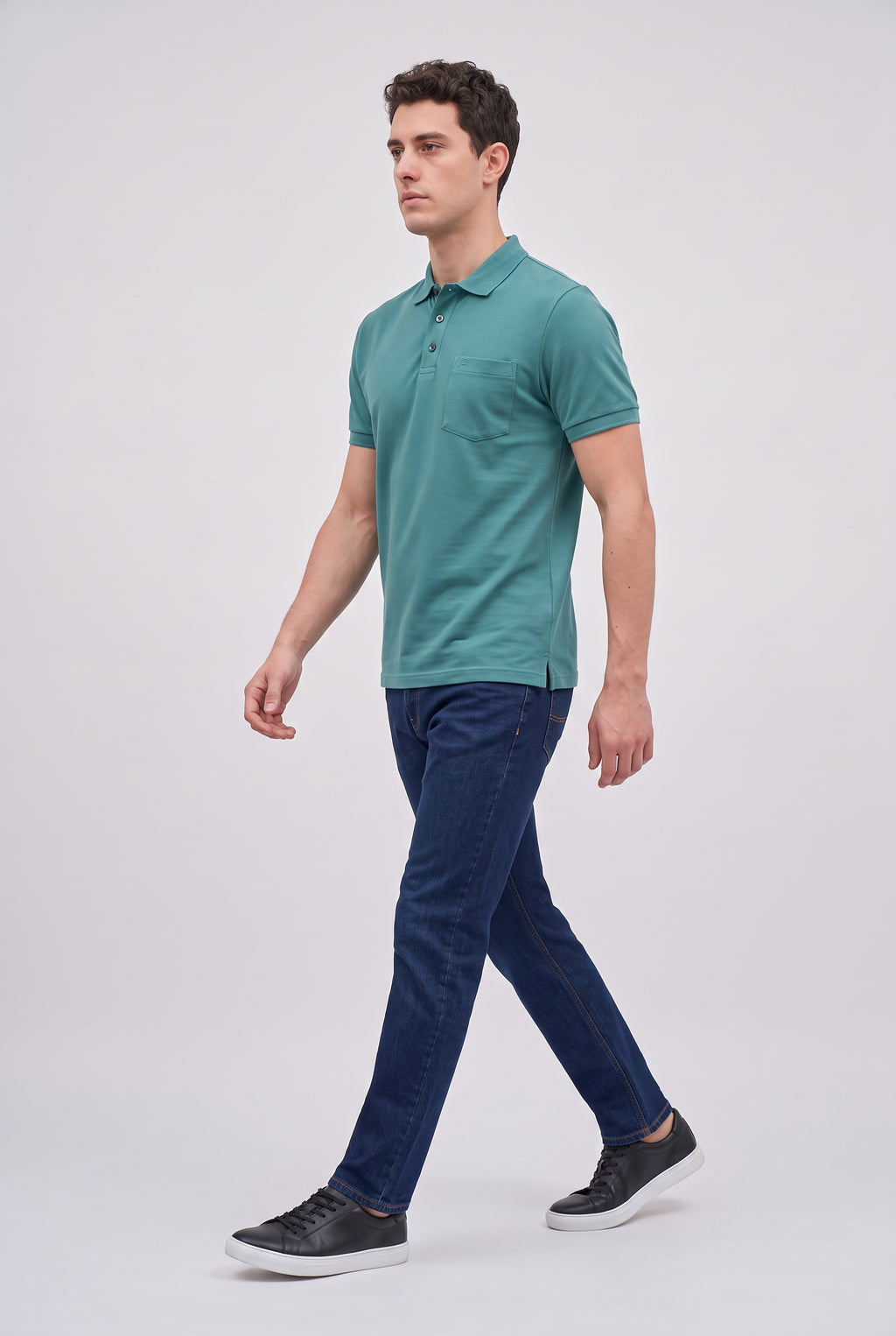 Aqua Polo T-shirt