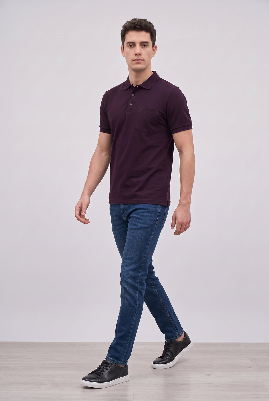 Wine Polo T-shirt