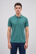 Aqua Polo T-shirt