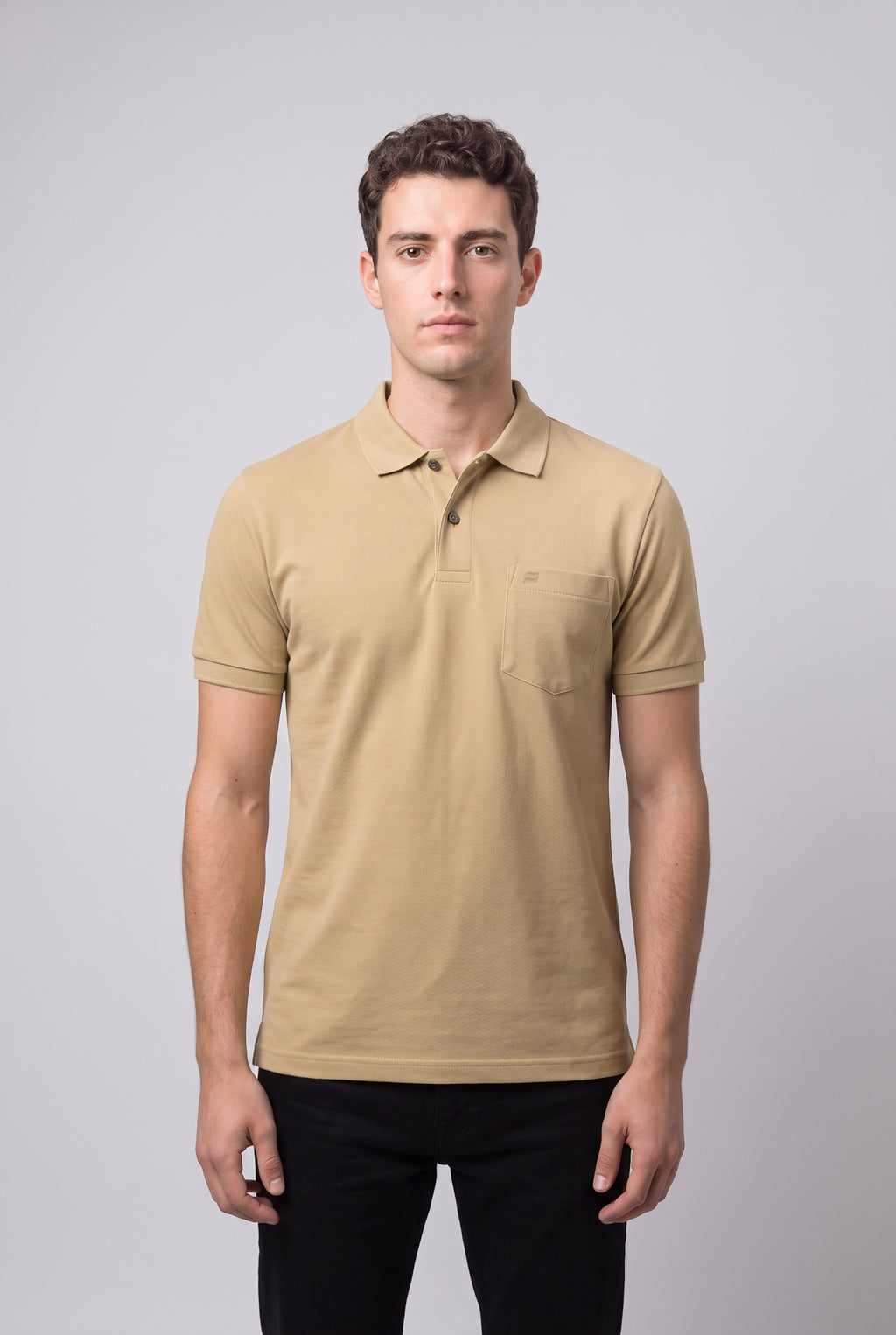 Khakhi Polo T-shirt