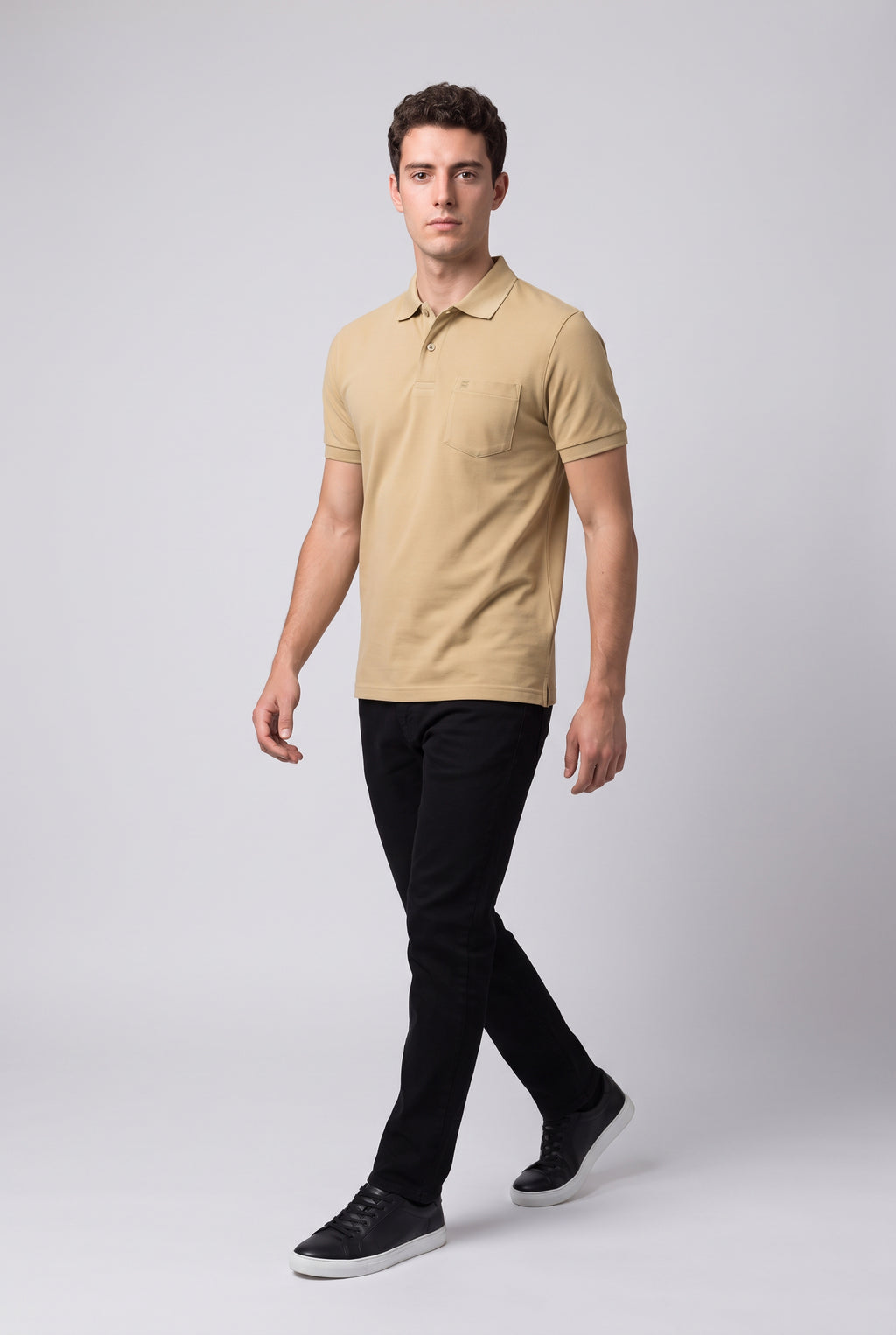 Khakhi Polo T-shirt