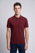 Maroon Polo T-shirt