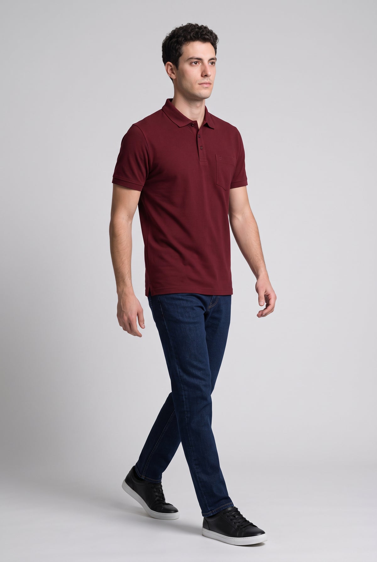Maroon Polo T-shirt