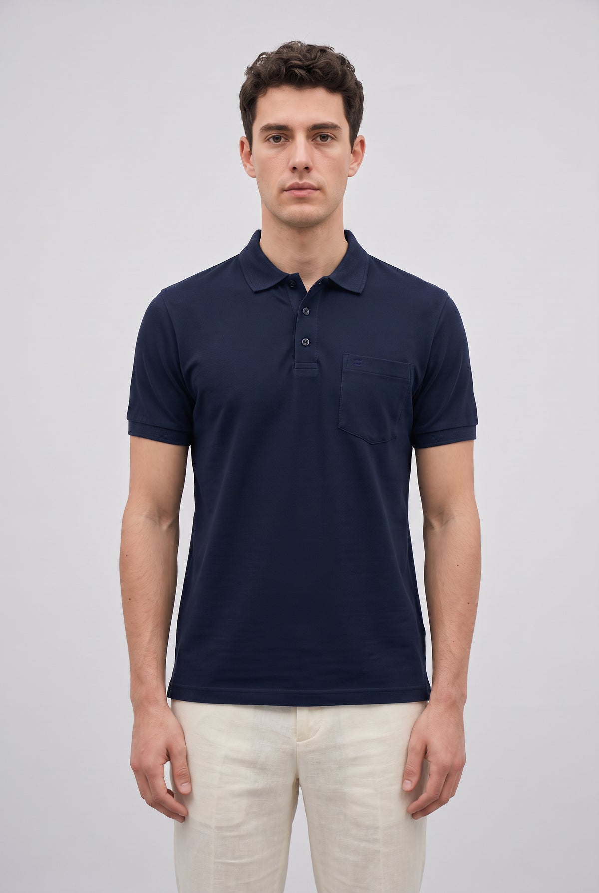 Navy Polo T-shirt