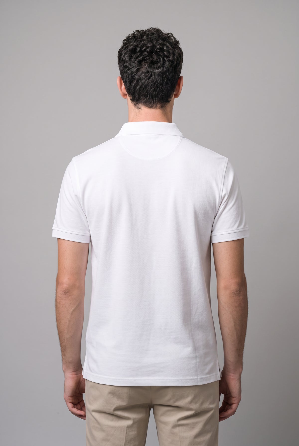 White Polo T-shirt
