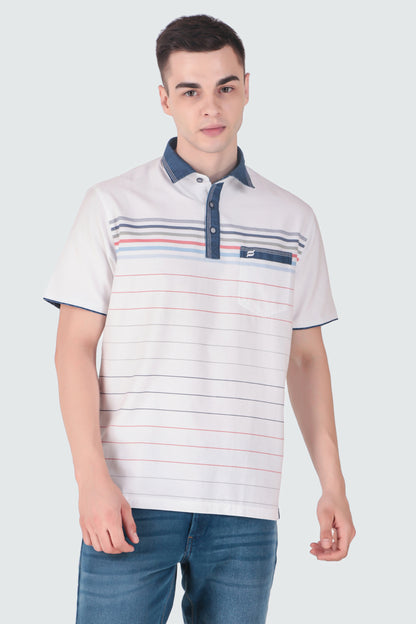 Kevin Ninan Pre-Washed Polo Shirt