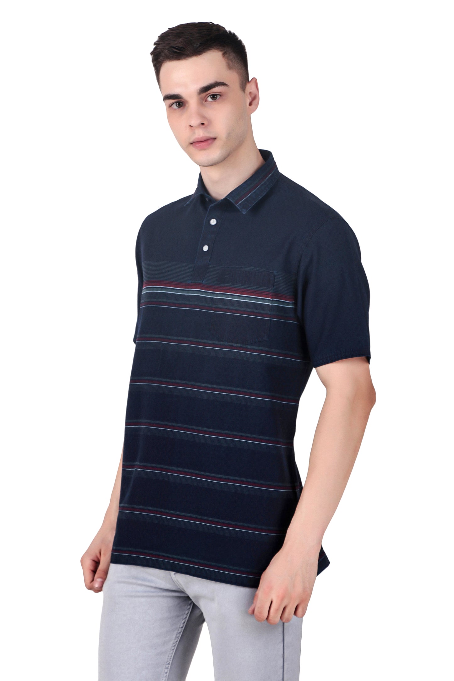 Kevin Ninan Pre-Washed Polo Shirt