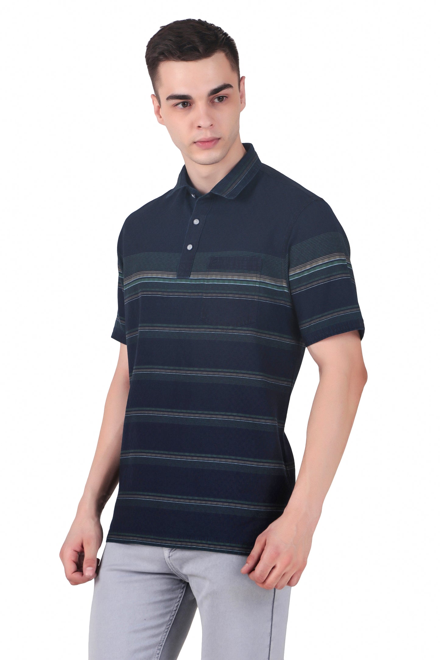 Kevin Ninan Pre-Washed Polo Shirt