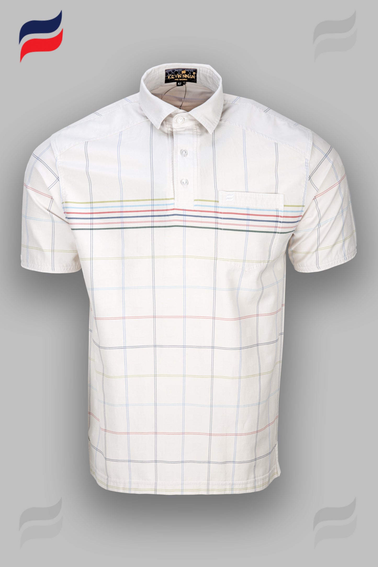 Kevin Ninan Pre-Washed Polo Shirt