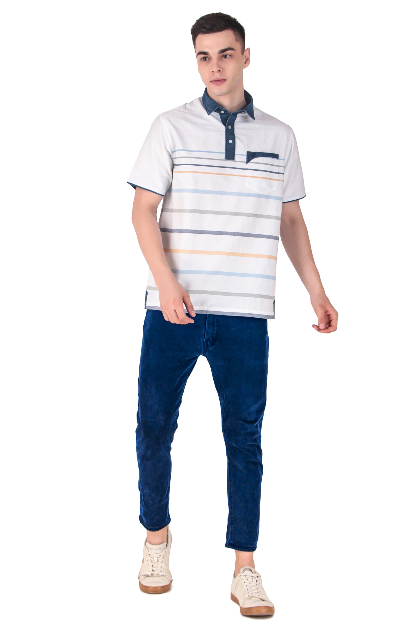 Kevin Ninan Pre-Washed Polo Shirt