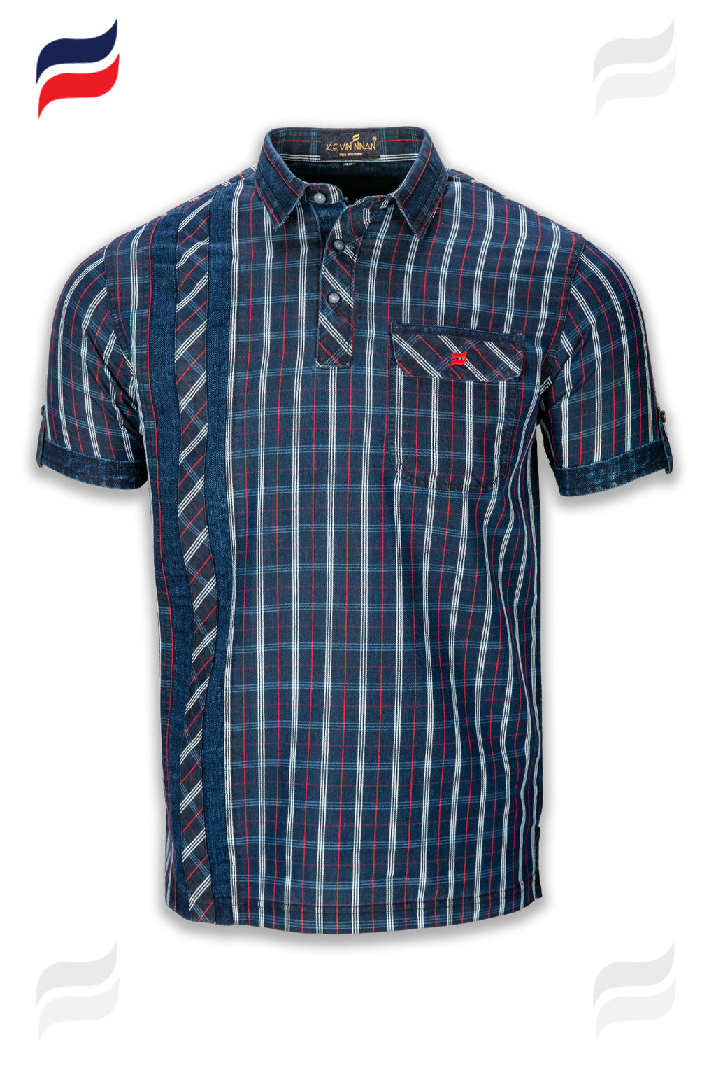 Kevin Ninan Pre-Washed Polo Shirt