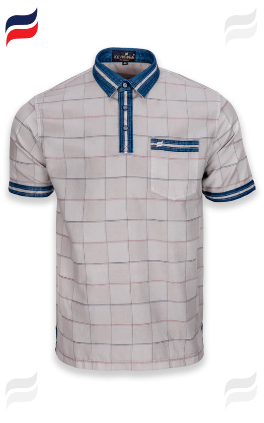 Kevin Ninan Pre-Washed Polo Shirt
