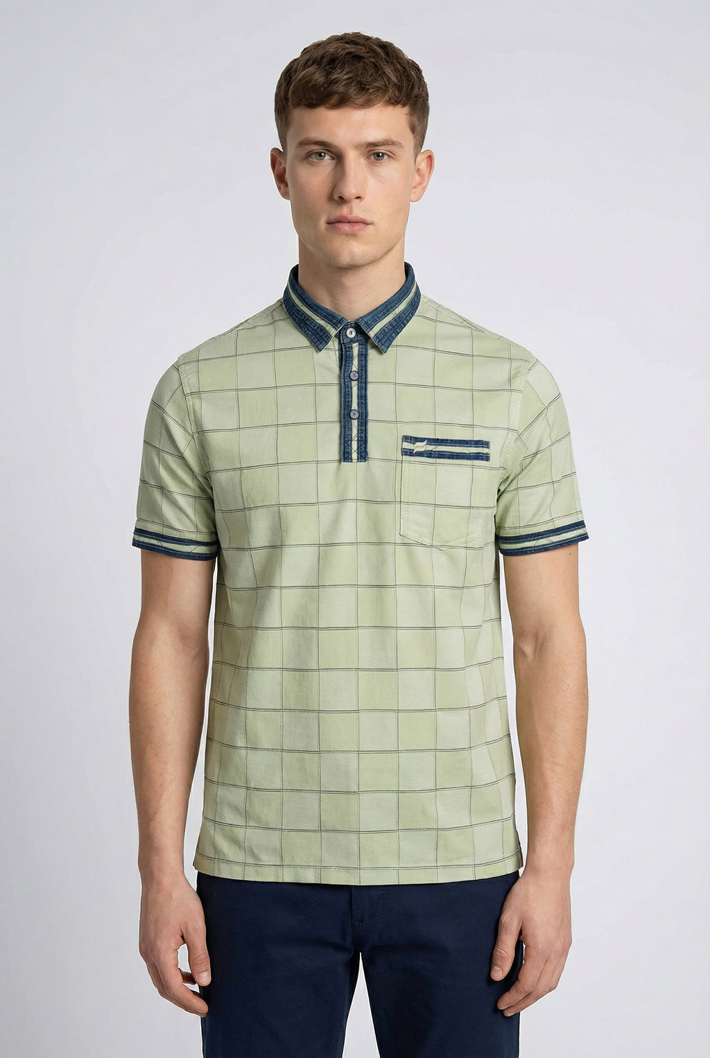 Kevin Ninan Pre-Washed Polo Shirt