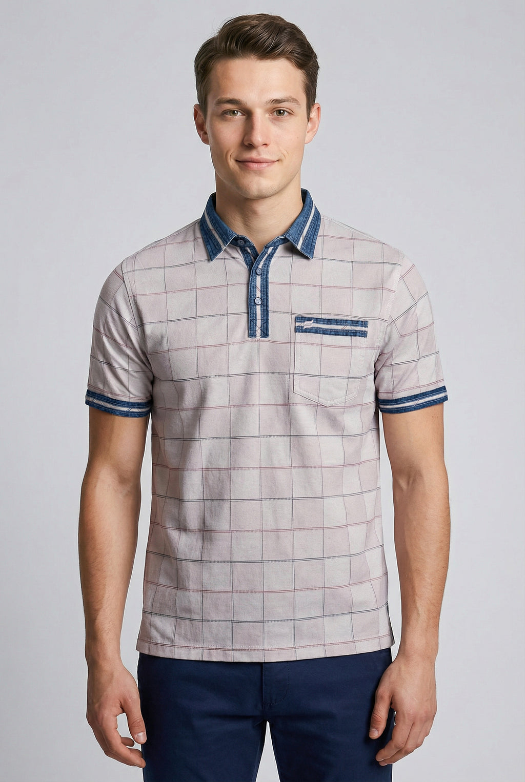 Kevin Ninan Pre-Washed Polo Shirt