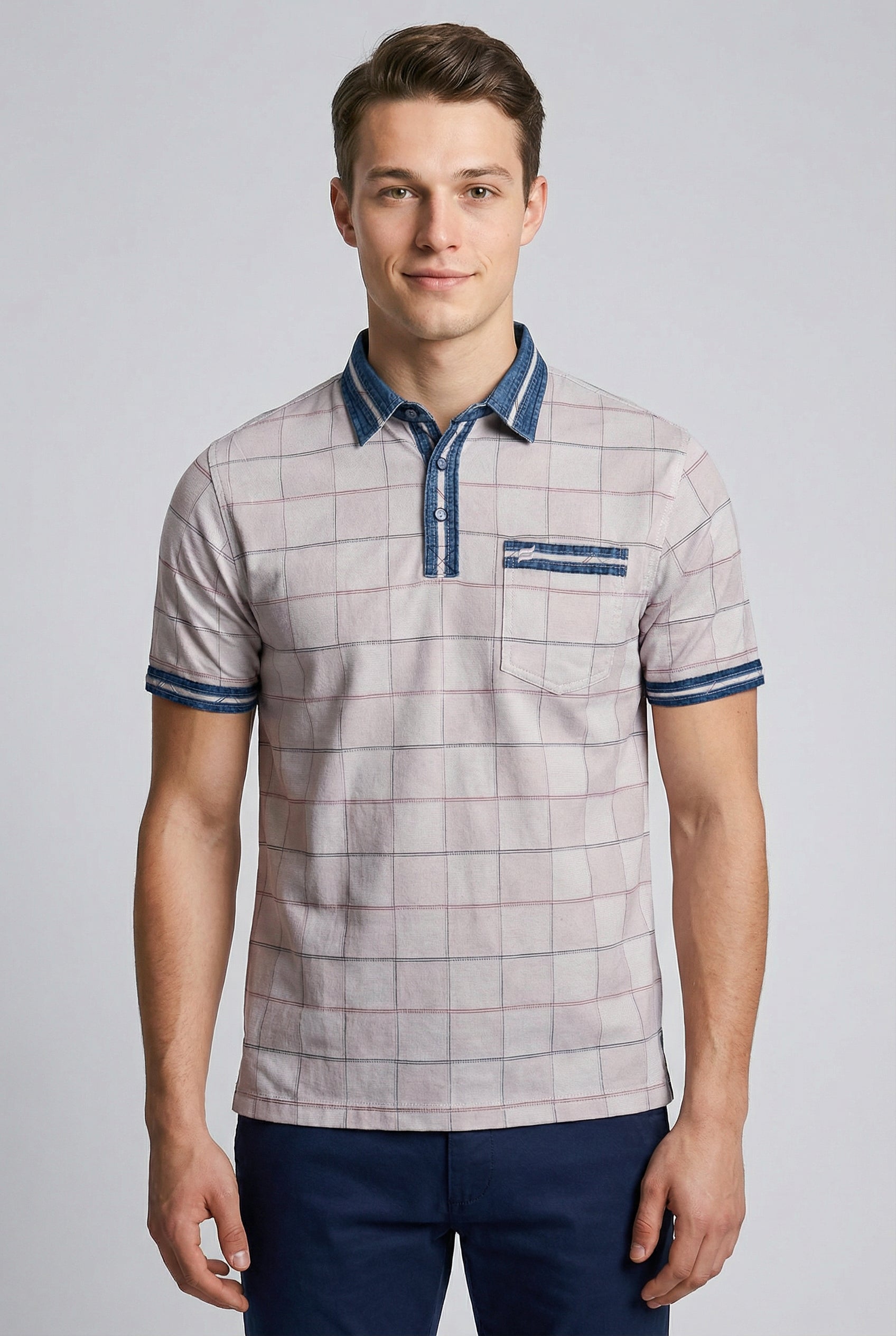 Kevin Ninan Pre-Washed Polo Shirt