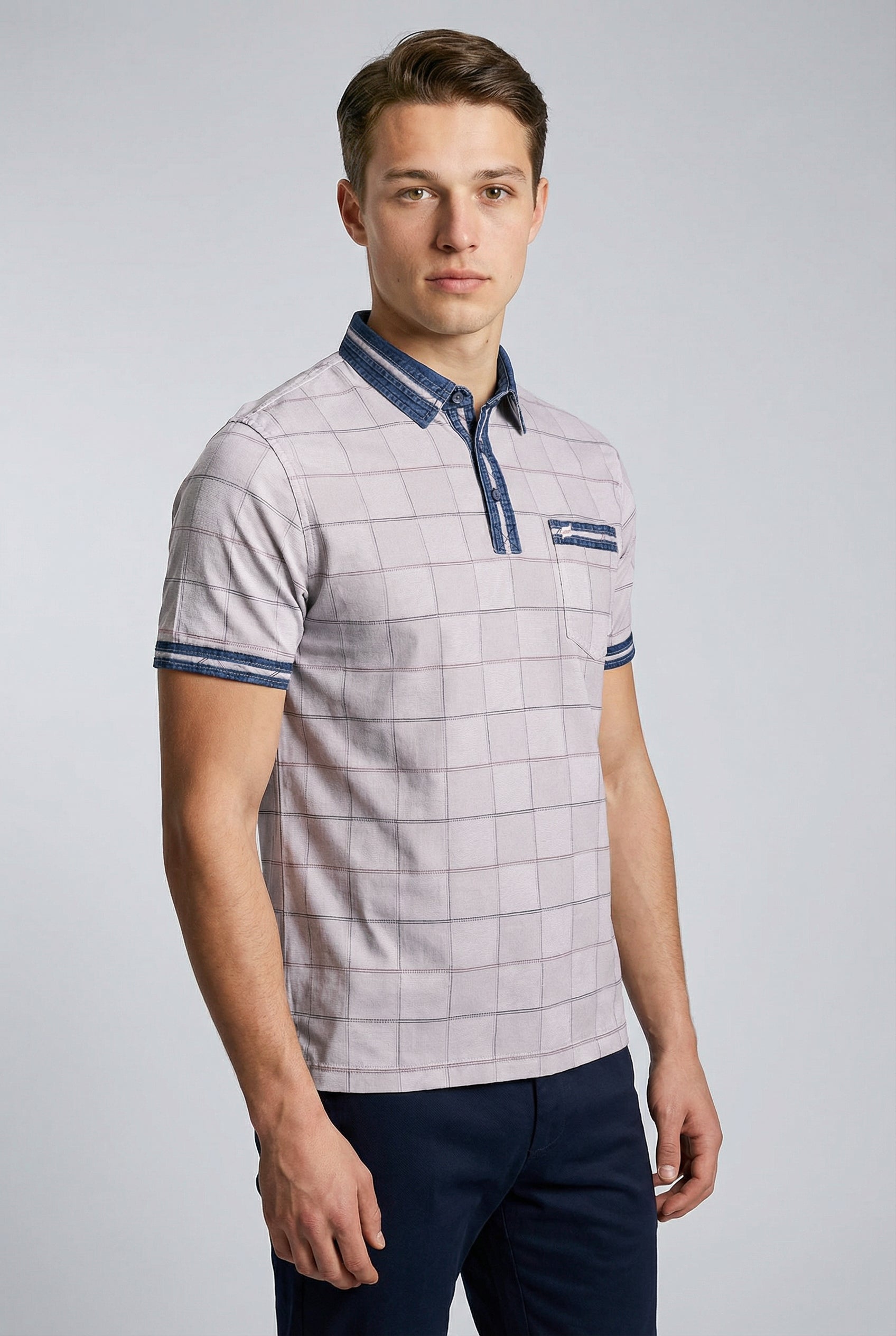 Kevin Ninan Pre-Washed Polo Shirt