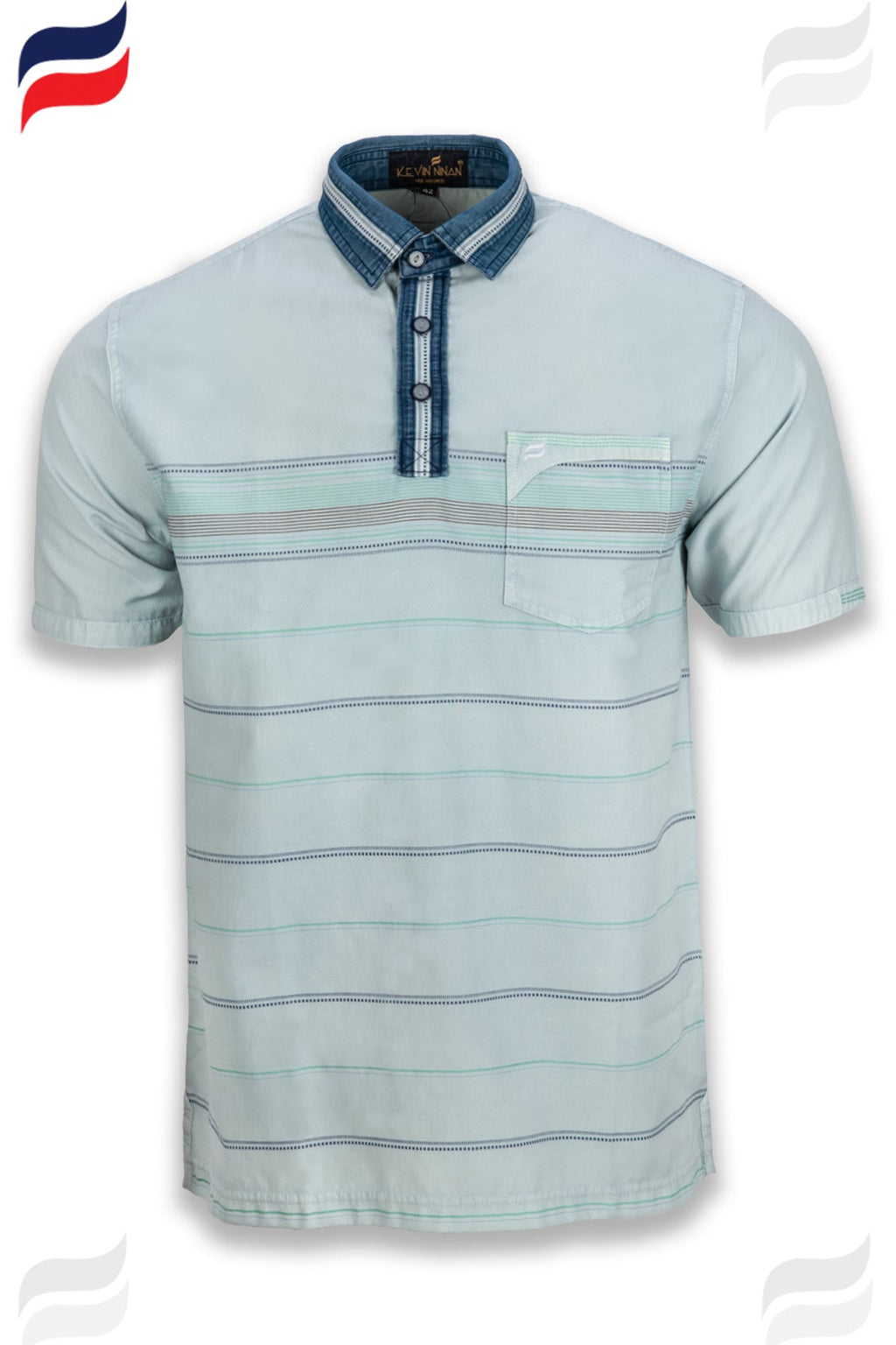 Kevin Ninan Pre-Washed Polo Shirt