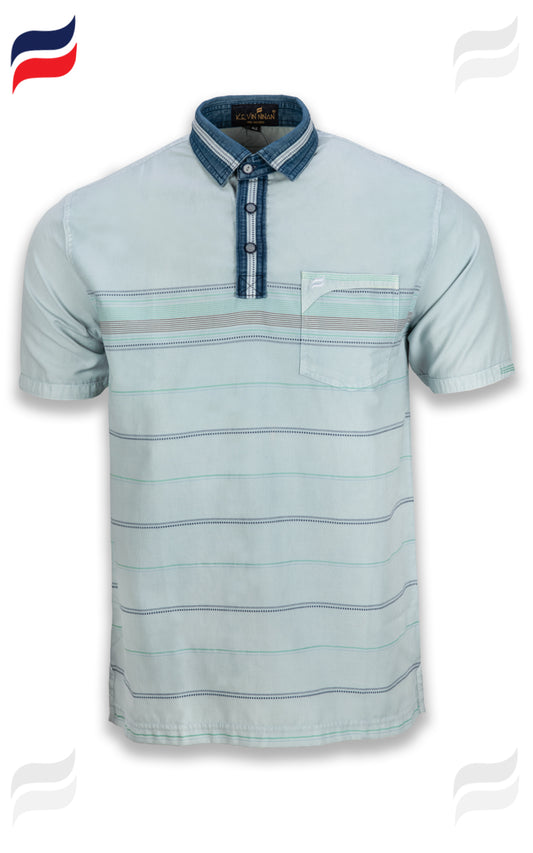 Kevin Ninan Pre-Washed Polo Shirt