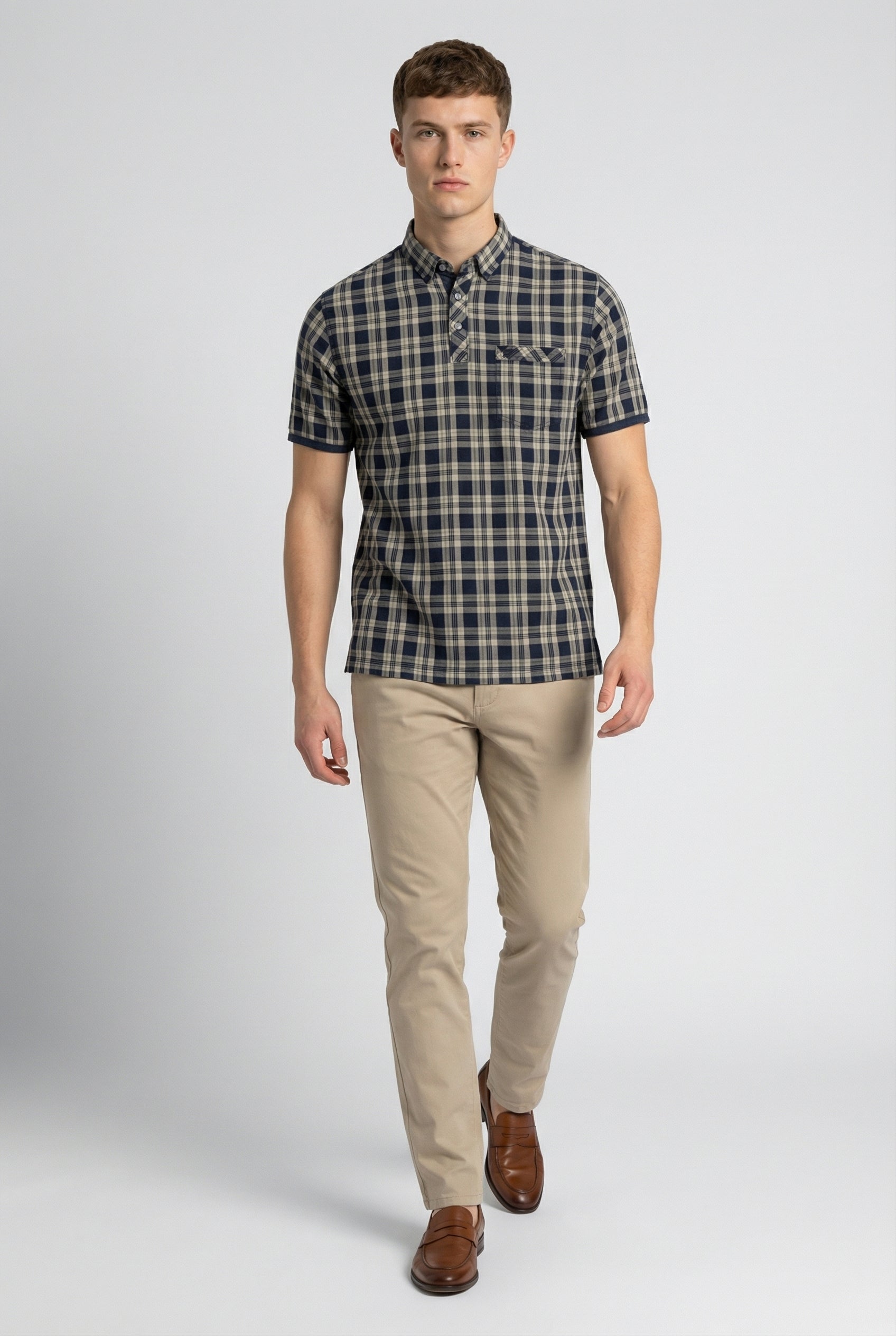 Kevin Ninan Pre-Washed Polo Shirt