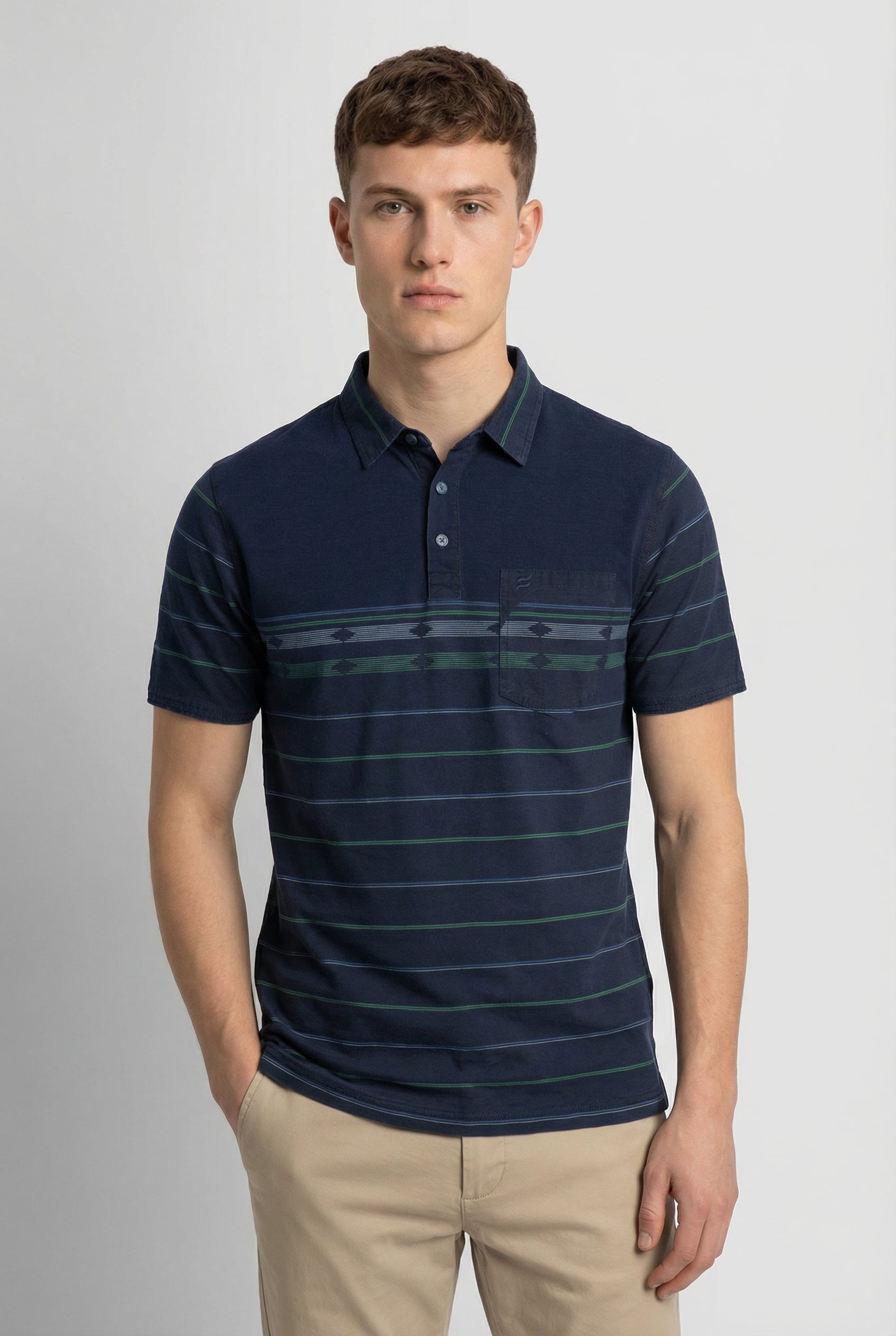 Kevin Ninan Pre-Washed Polo Shirt