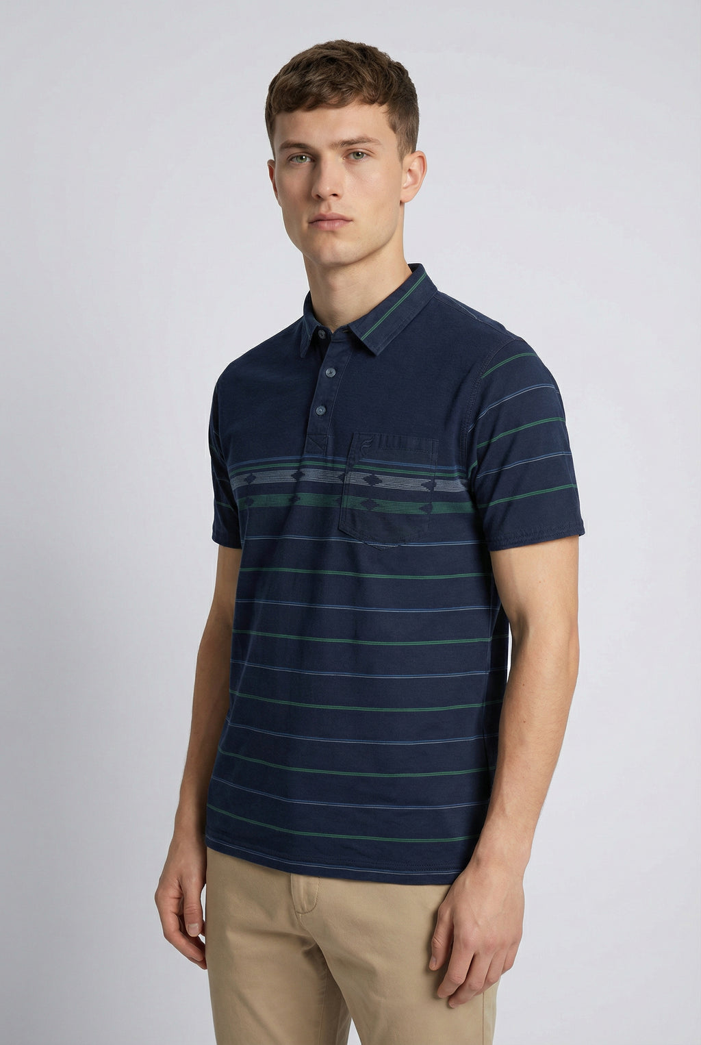 Kevin Ninan Pre-Washed Polo Shirt