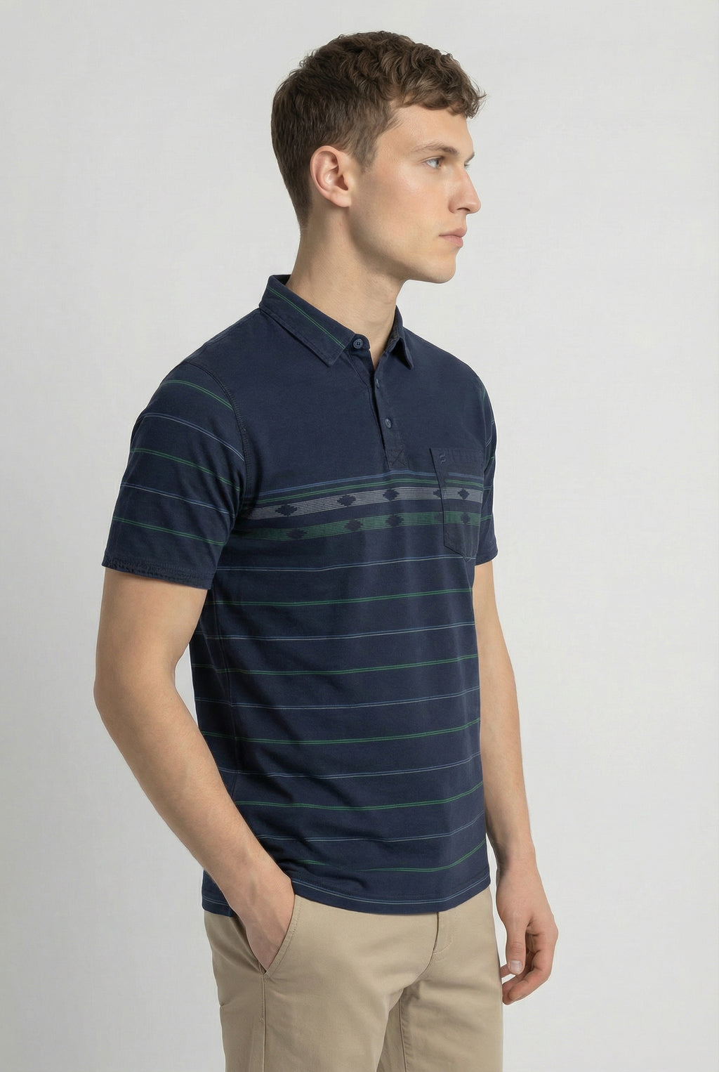 Kevin Ninan Pre-Washed Polo Shirt