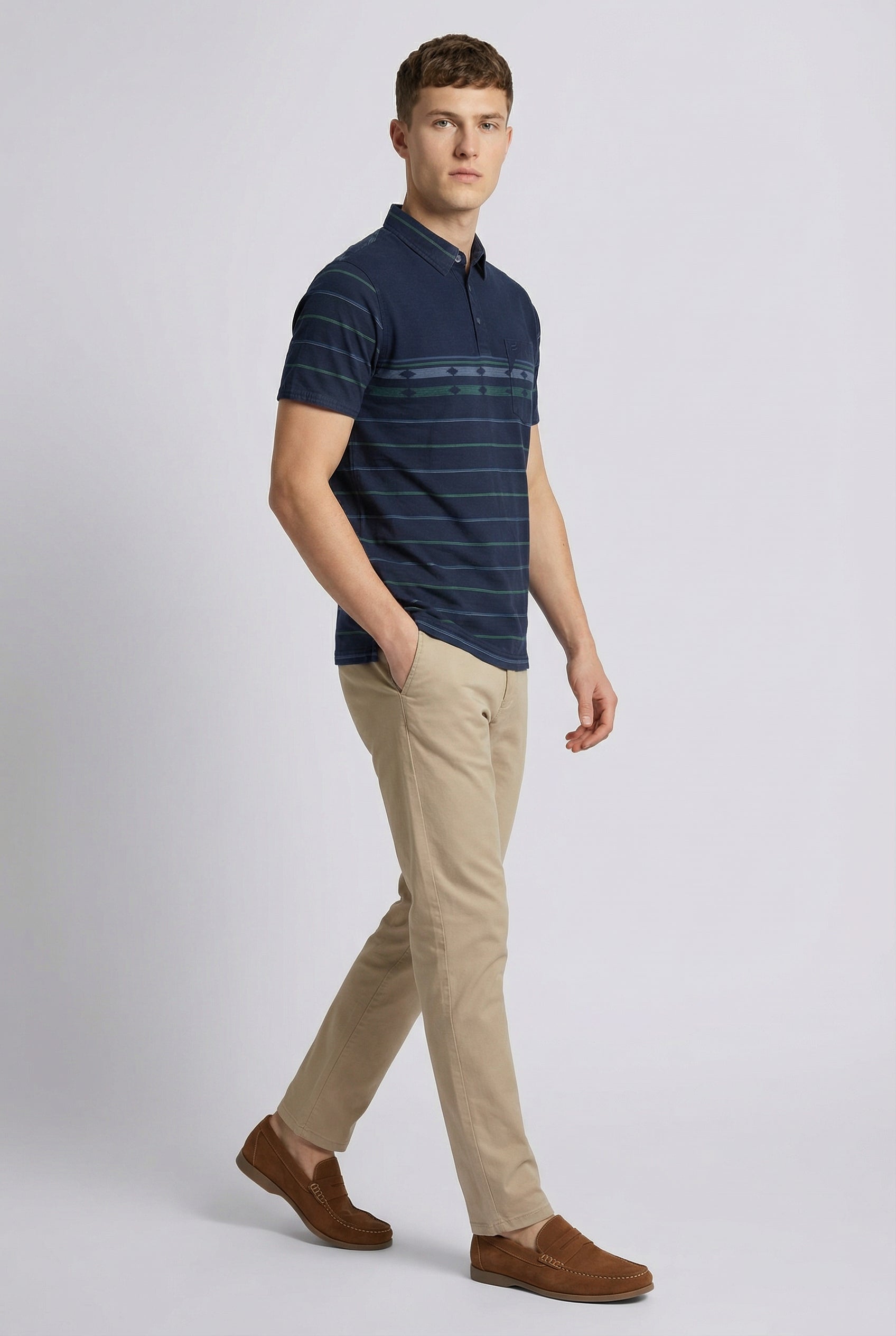 Kevin Ninan Pre-Washed Polo Shirt