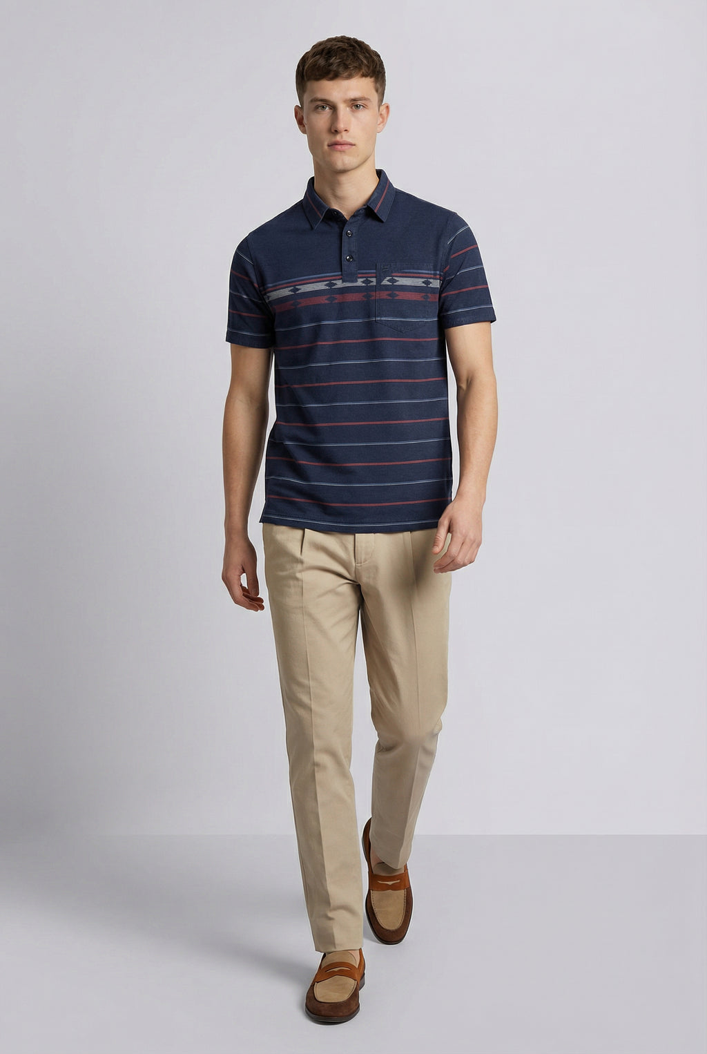 Kevin Ninan Pre-Washed Polo Shirt