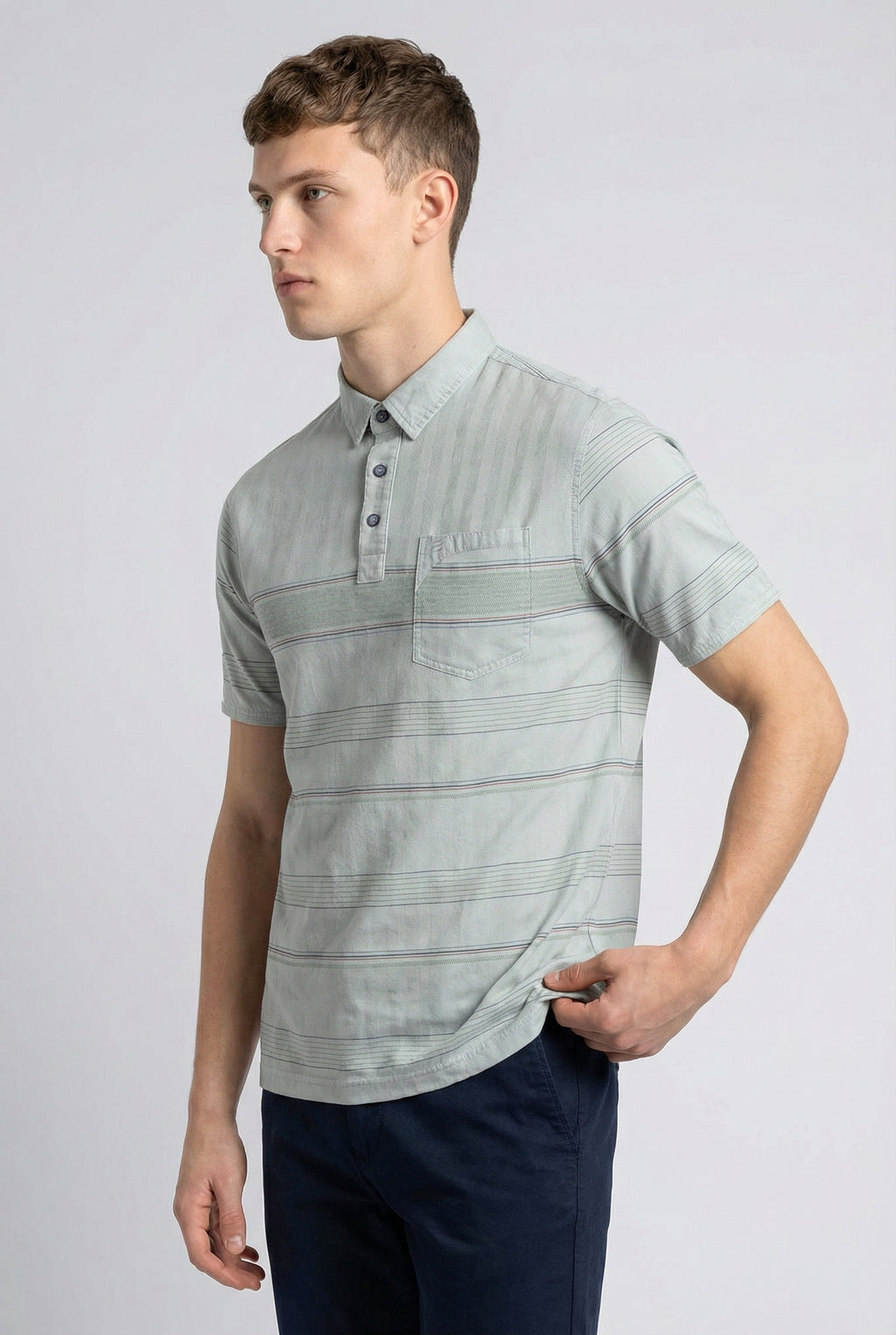 Kevin Ninan Pre-Washed Polo Shirt