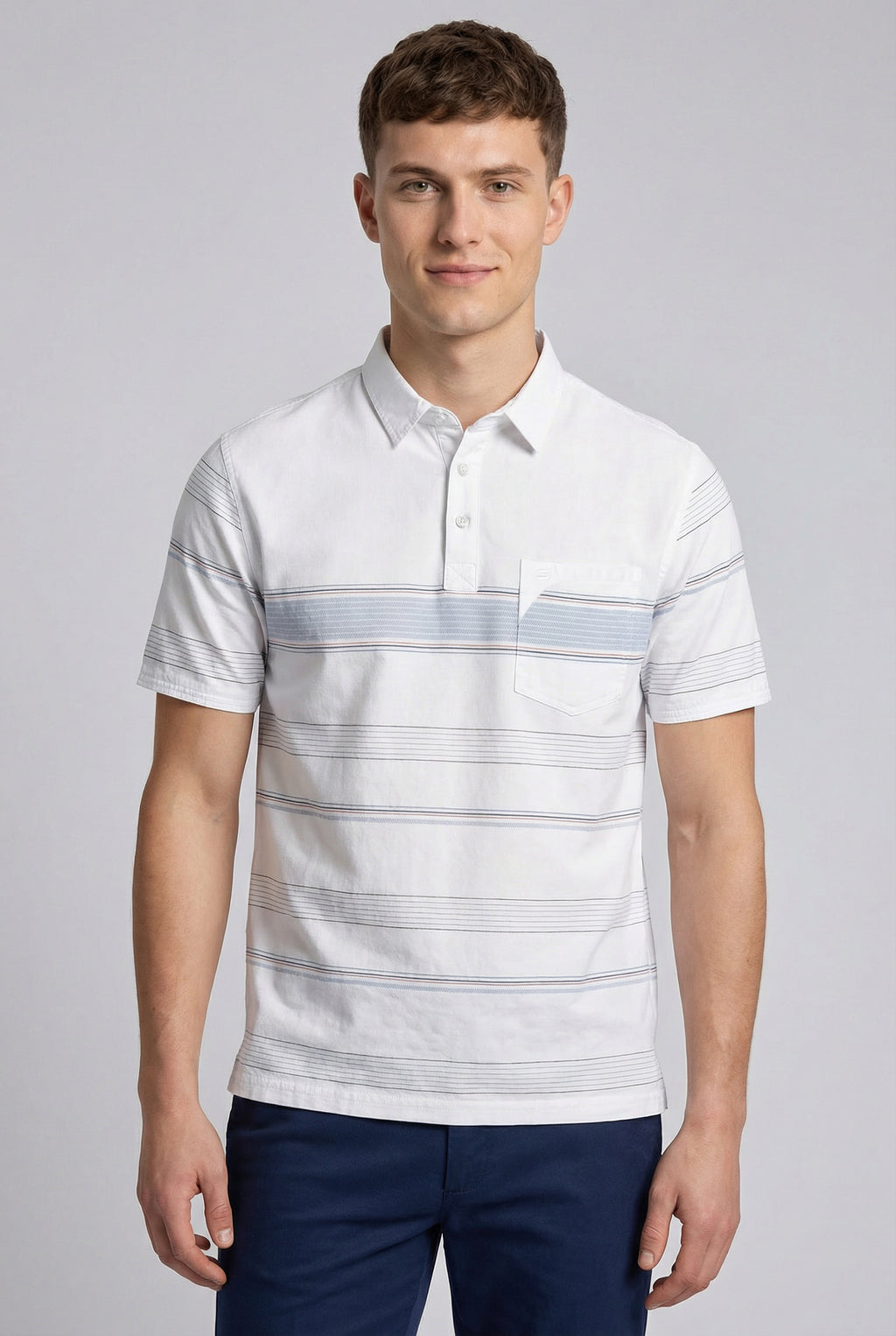 Kevin Ninan Pre-Washed Polo Shirt