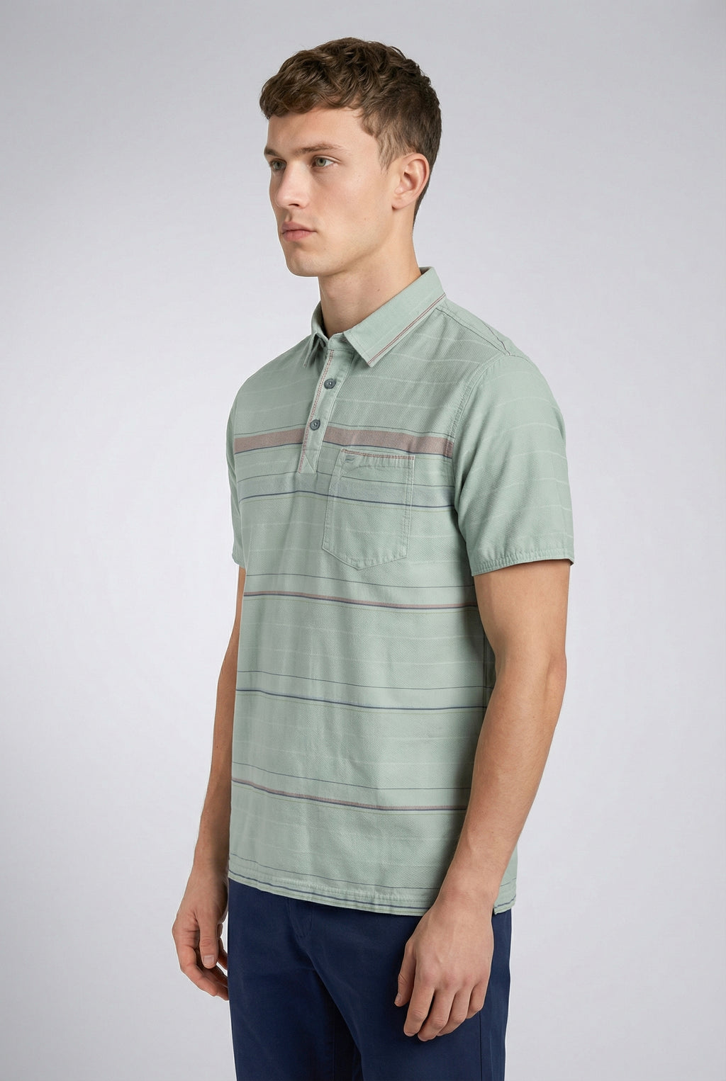 Kevin Ninan Pre-Washed Polo Shirt