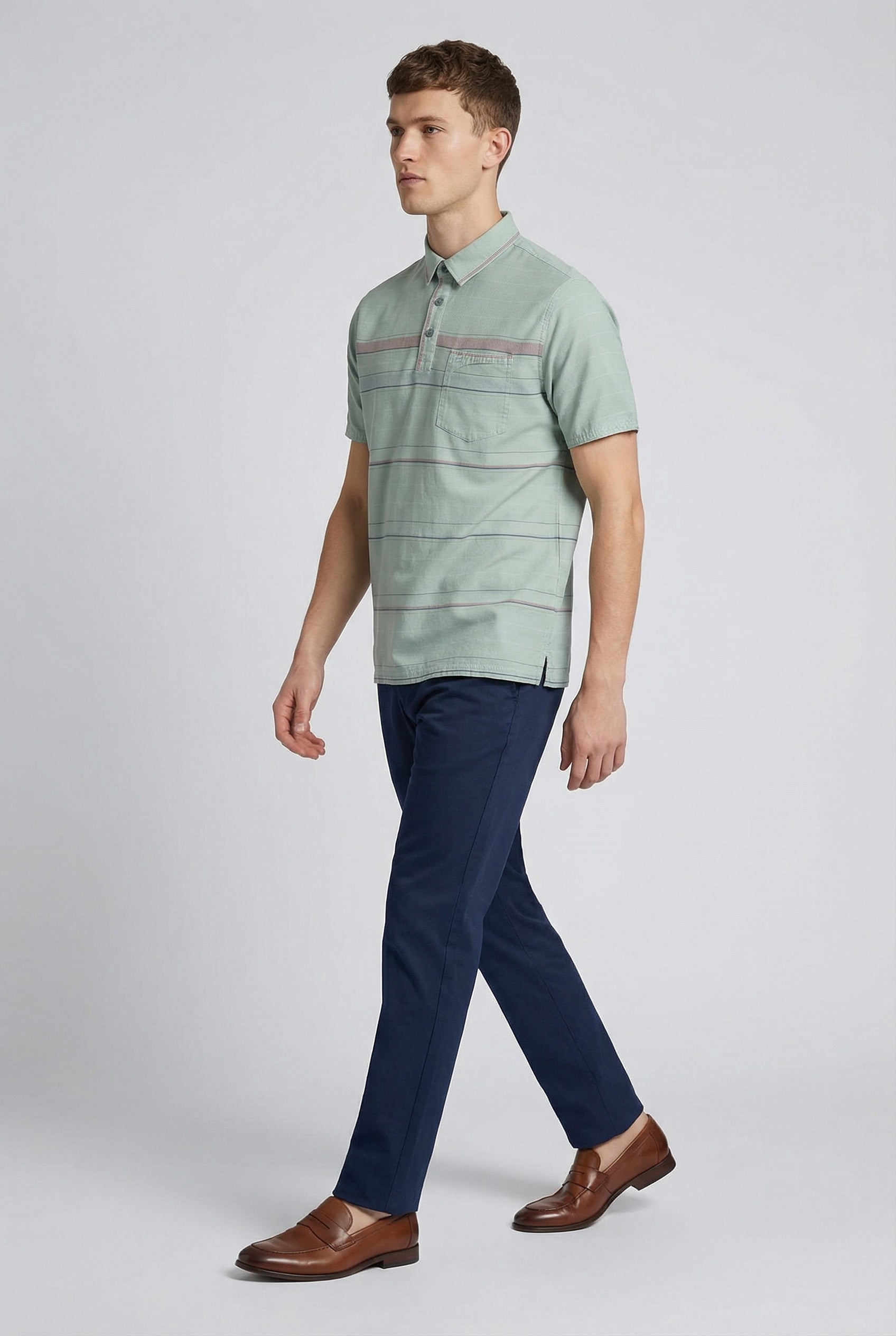 Kevin Ninan Pre-Washed Polo Shirt