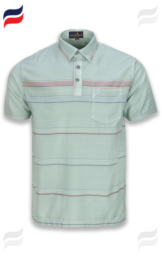 Kevin Ninan Pre-Washed Polo Shirt