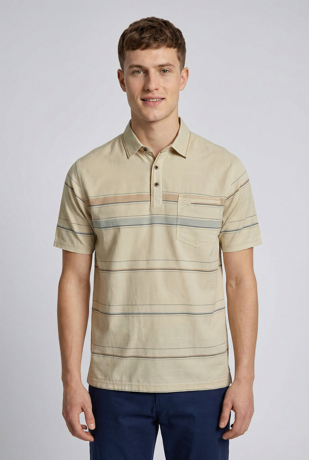 Kevin Ninan Pre-Washed Polo Shirt