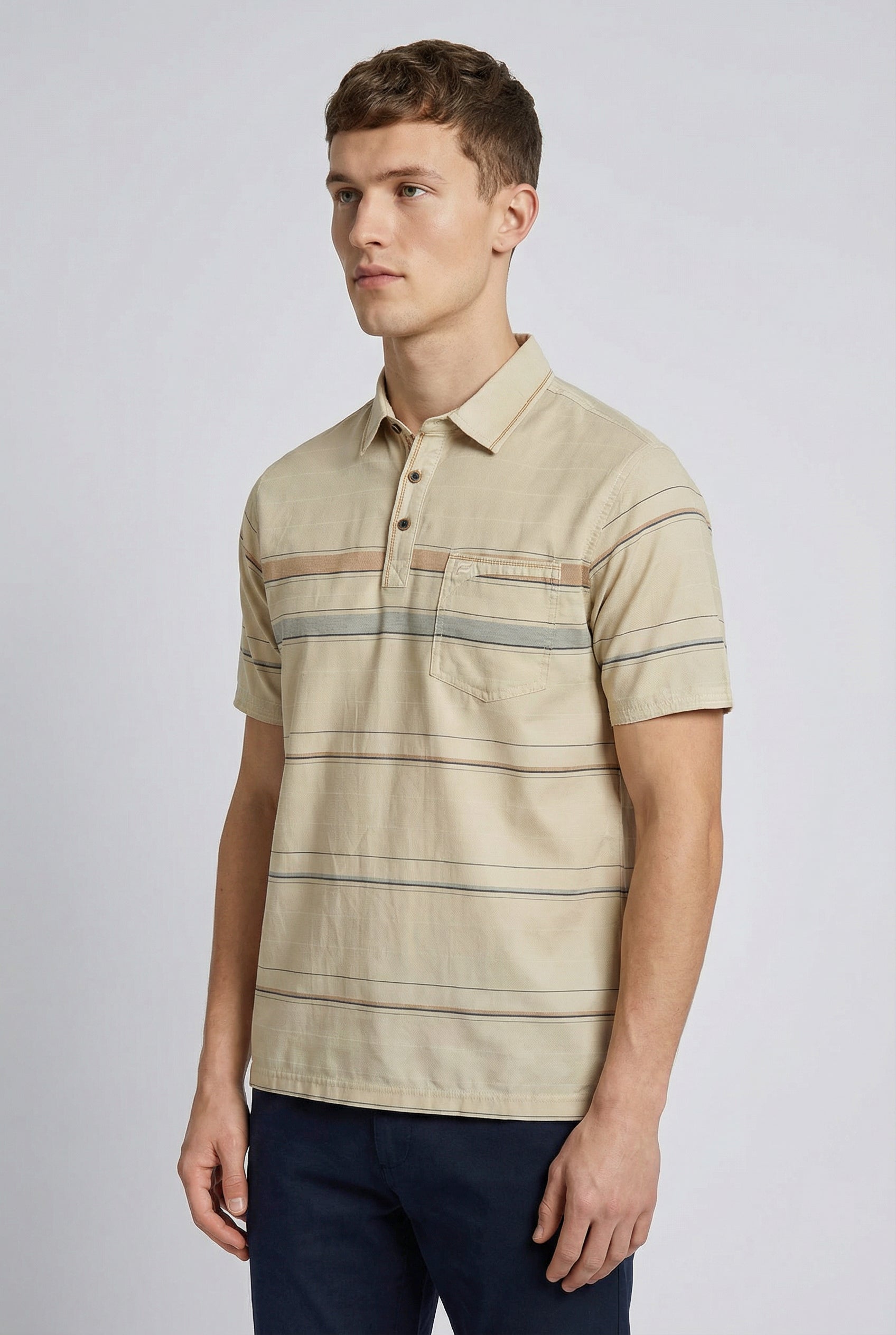 Kevin Ninan Pre-Washed Polo Shirt