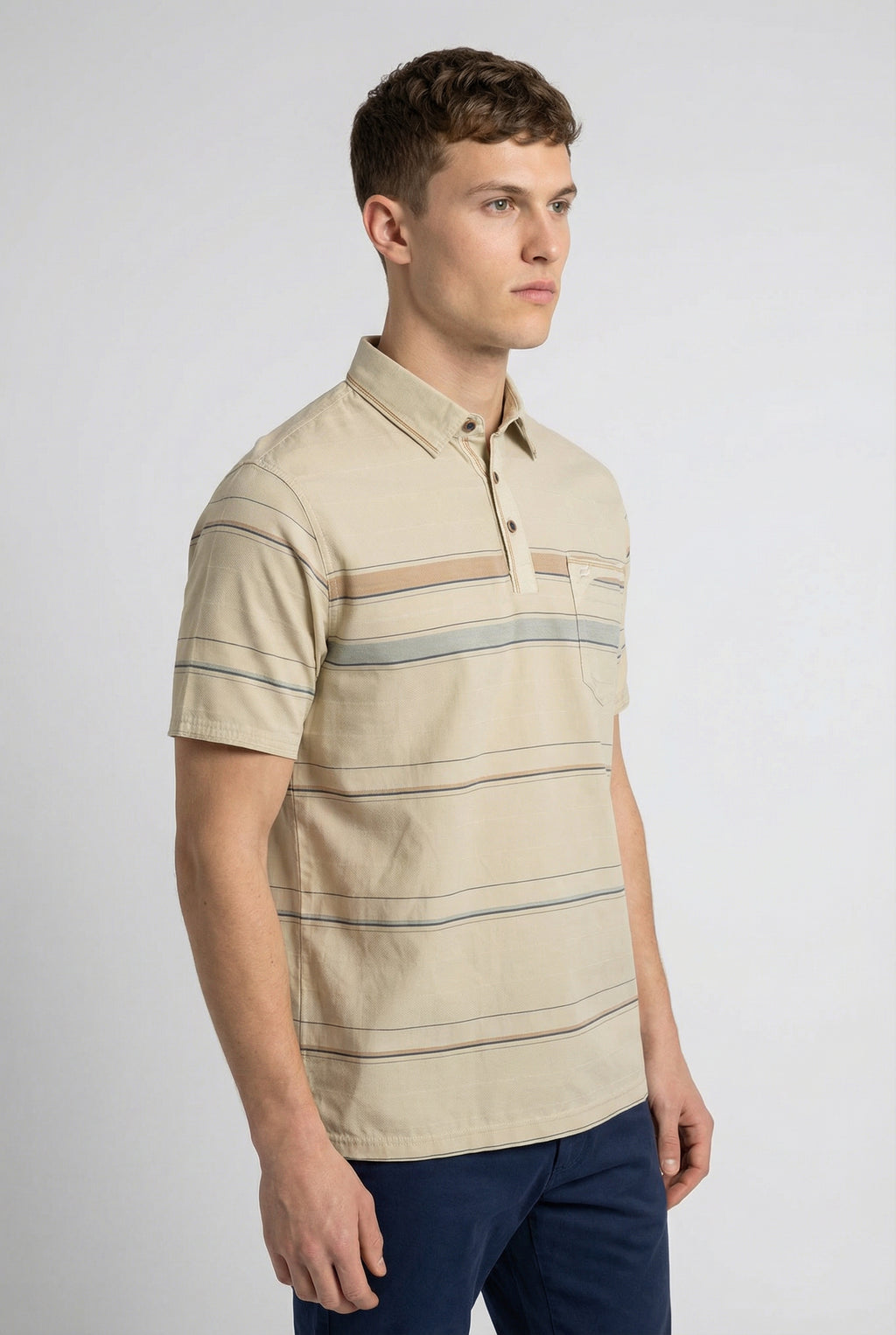 Kevin Ninan Pre-Washed Polo Shirt