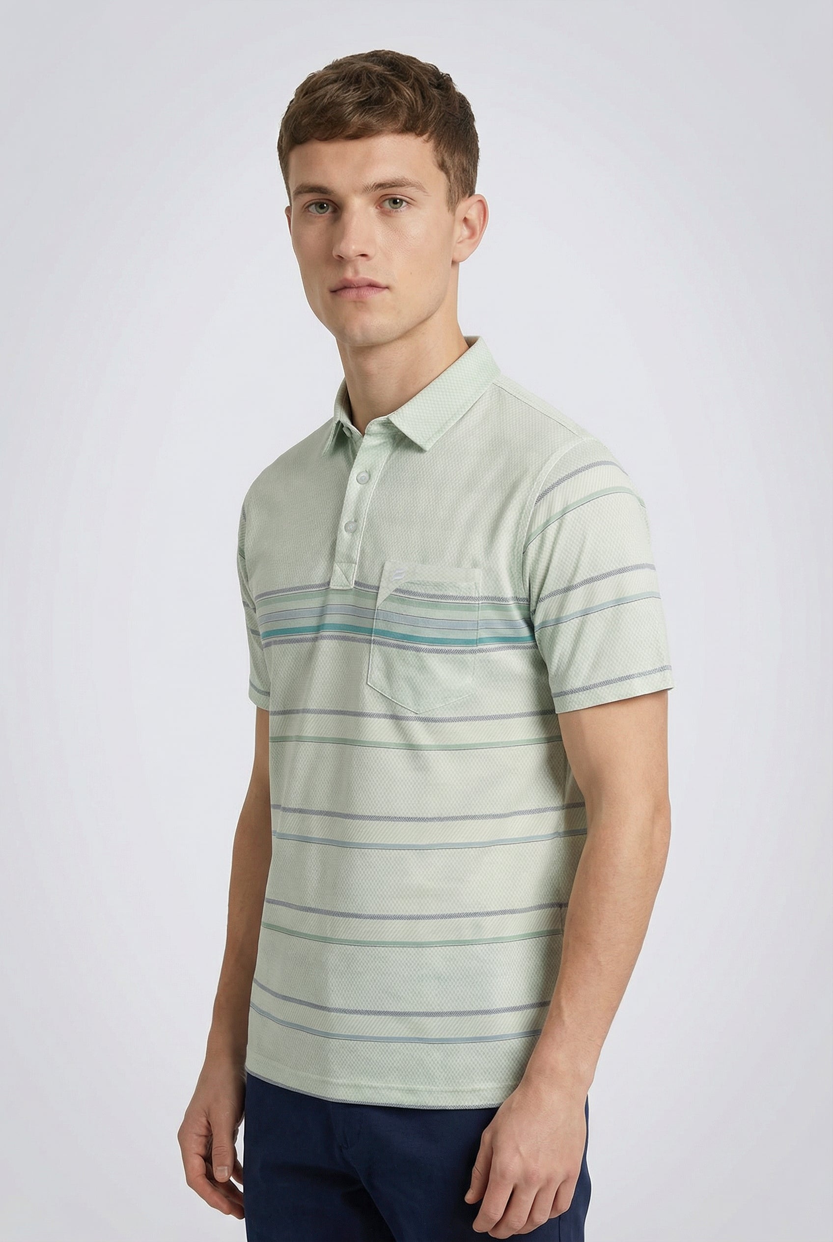 Kevin Ninan Pre-Washed Polo Shirt