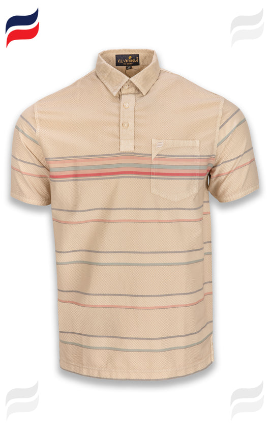 Kevin Ninan Pre-Washed Polo Shirt