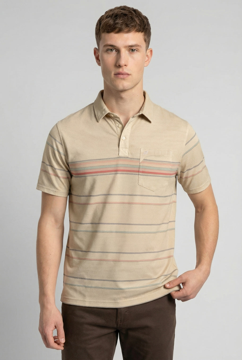 Kevin Ninan Pre-Washed Polo Shirt