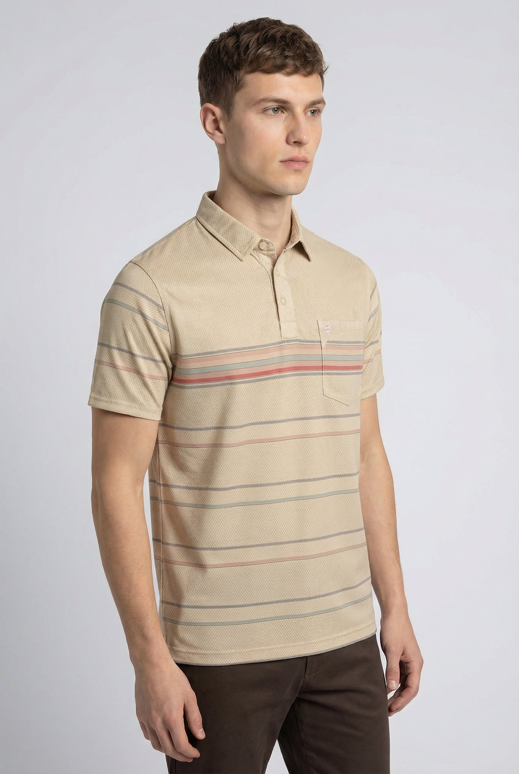 Kevin Ninan Pre-Washed Polo Shirt