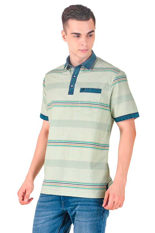 Kevin Ninan Pre-Washed Polo Shirt