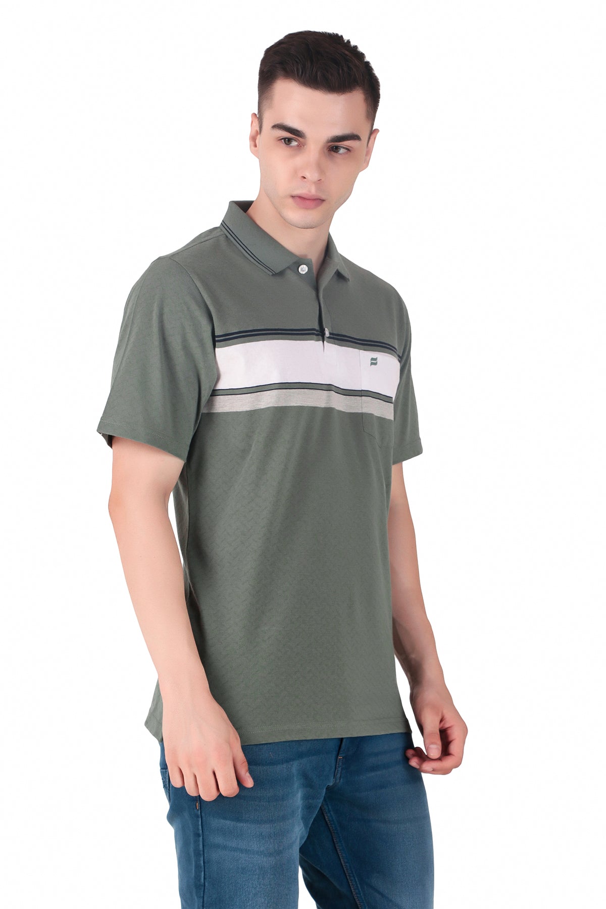 Kevin Ninan Jacquard Polo